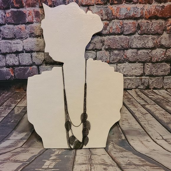 Leaves Necklace-Fall necklace-Special jewelry-Halloween Necklace-Long Necklace - Picture 3 of 5